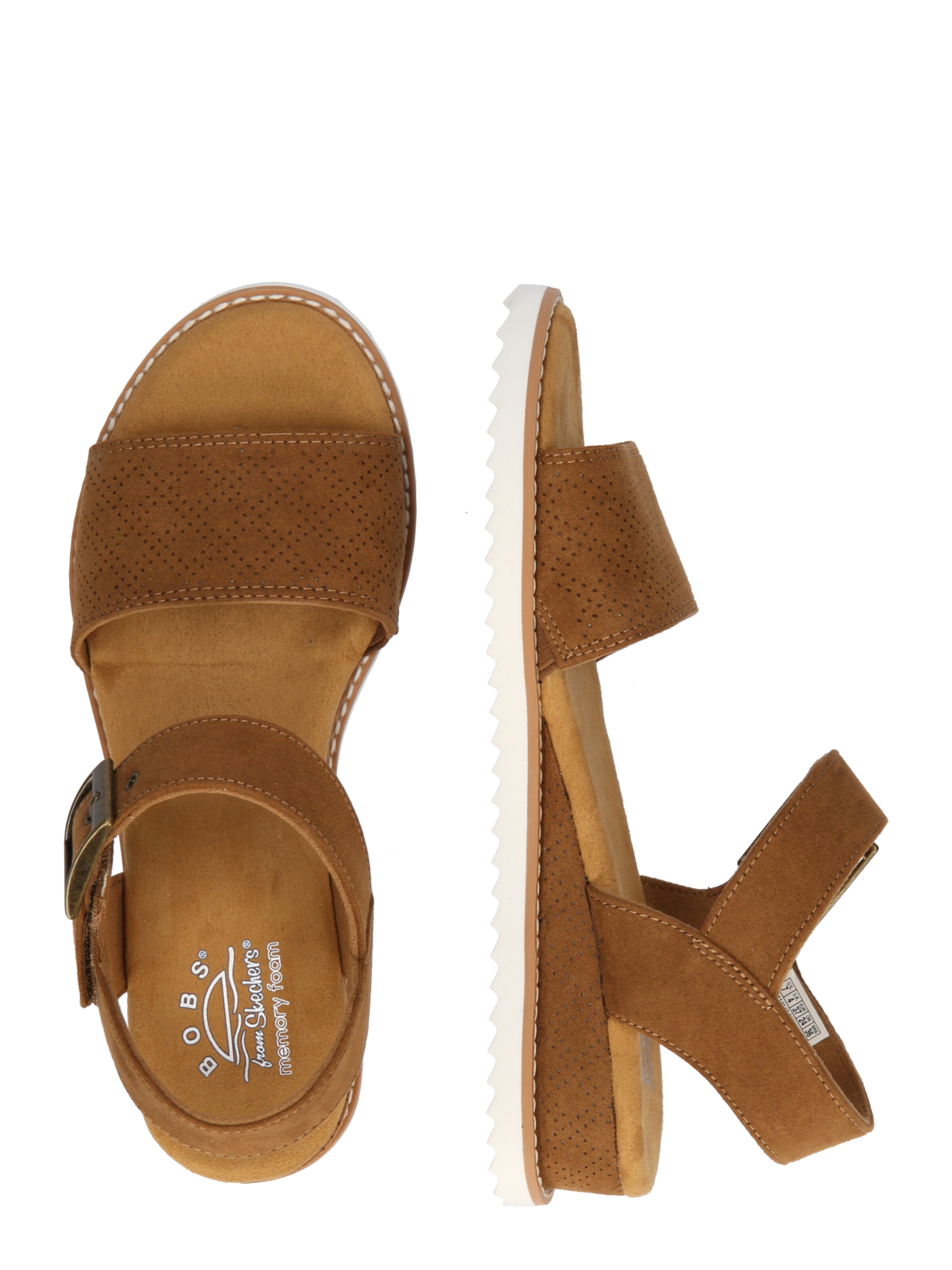 Sandalo con cinturino 'DESERT KISS - SERENDIPITOUS' di SKECHERS in marrone