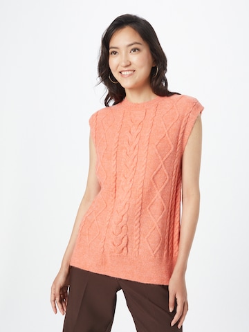 Pull-over Trendyol en orange : devant