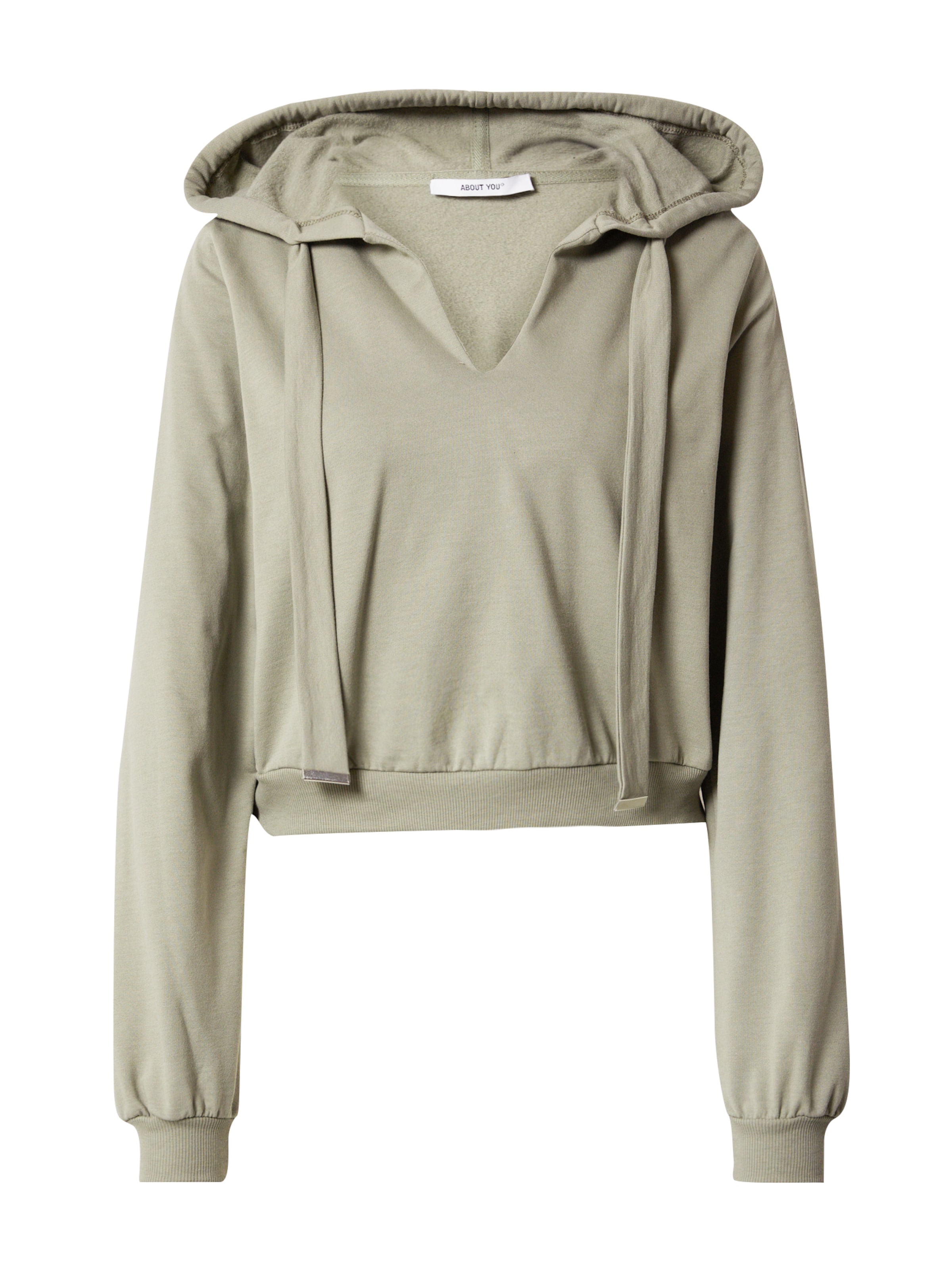 ABOUT YOU Μπλούζα φούτερ 'Hellen' σε πράσινο: μπροστά
