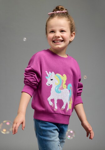 Kidsworld Sweatshirt in Pink: front