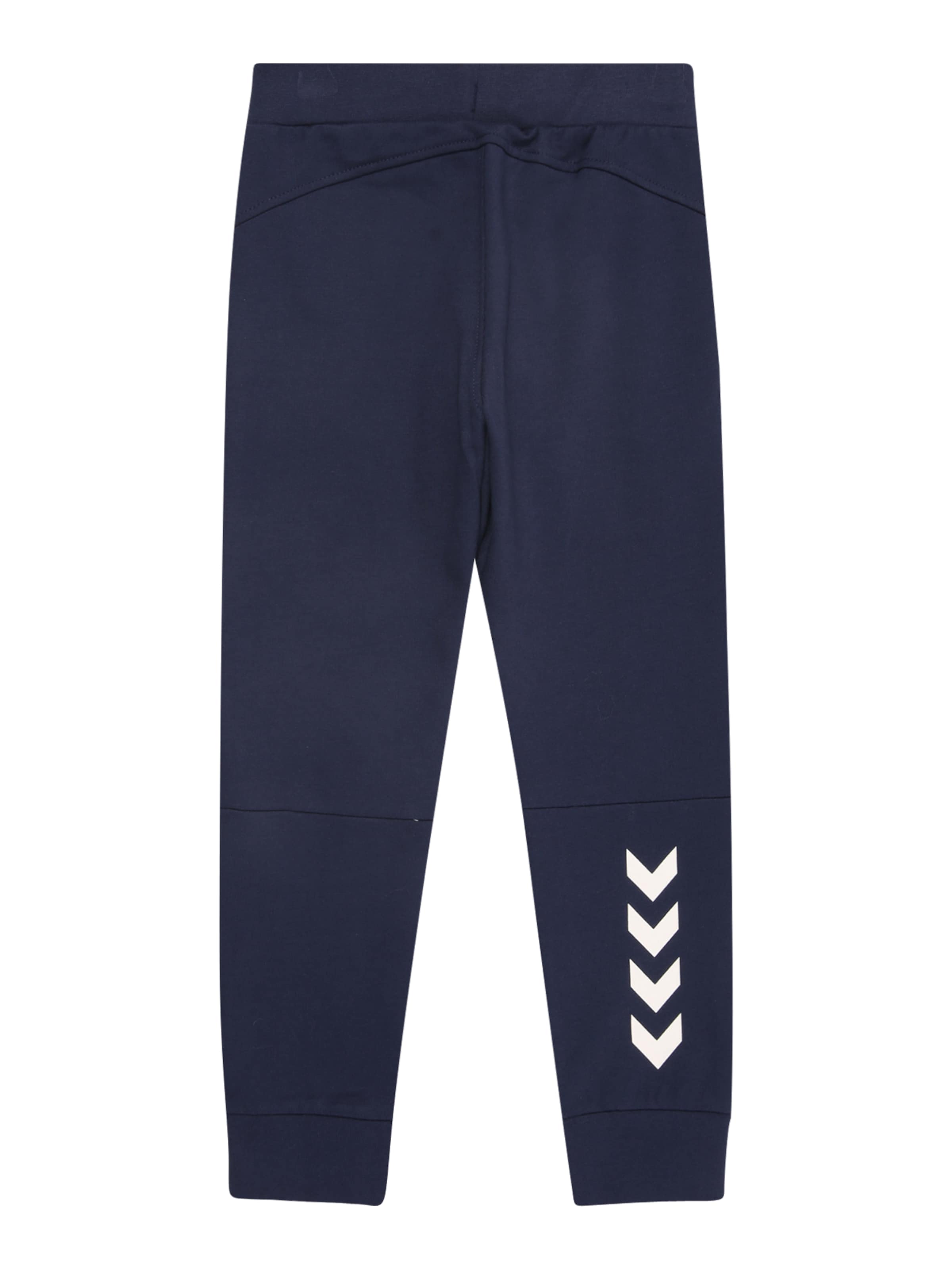 Hummel Tapered Sportbyxa i blå