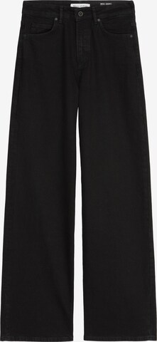 Marc O'Polo Wide Leg Jeans 'Sodra' in Schwarz: predná strana