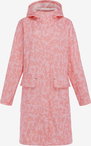 Manteau fonctionnel keepsudry en rose : devant