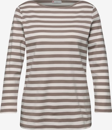 STREET ONE Shirt in Brown: front