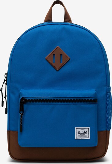 Herschel Backpack 'Heritage Youth' in Blue / Brown, Item view