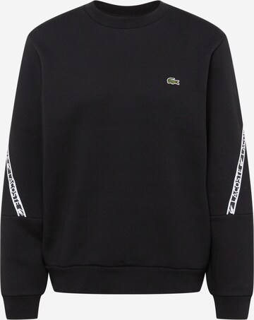 LACOSTE - Sweatshirt em preto: frente