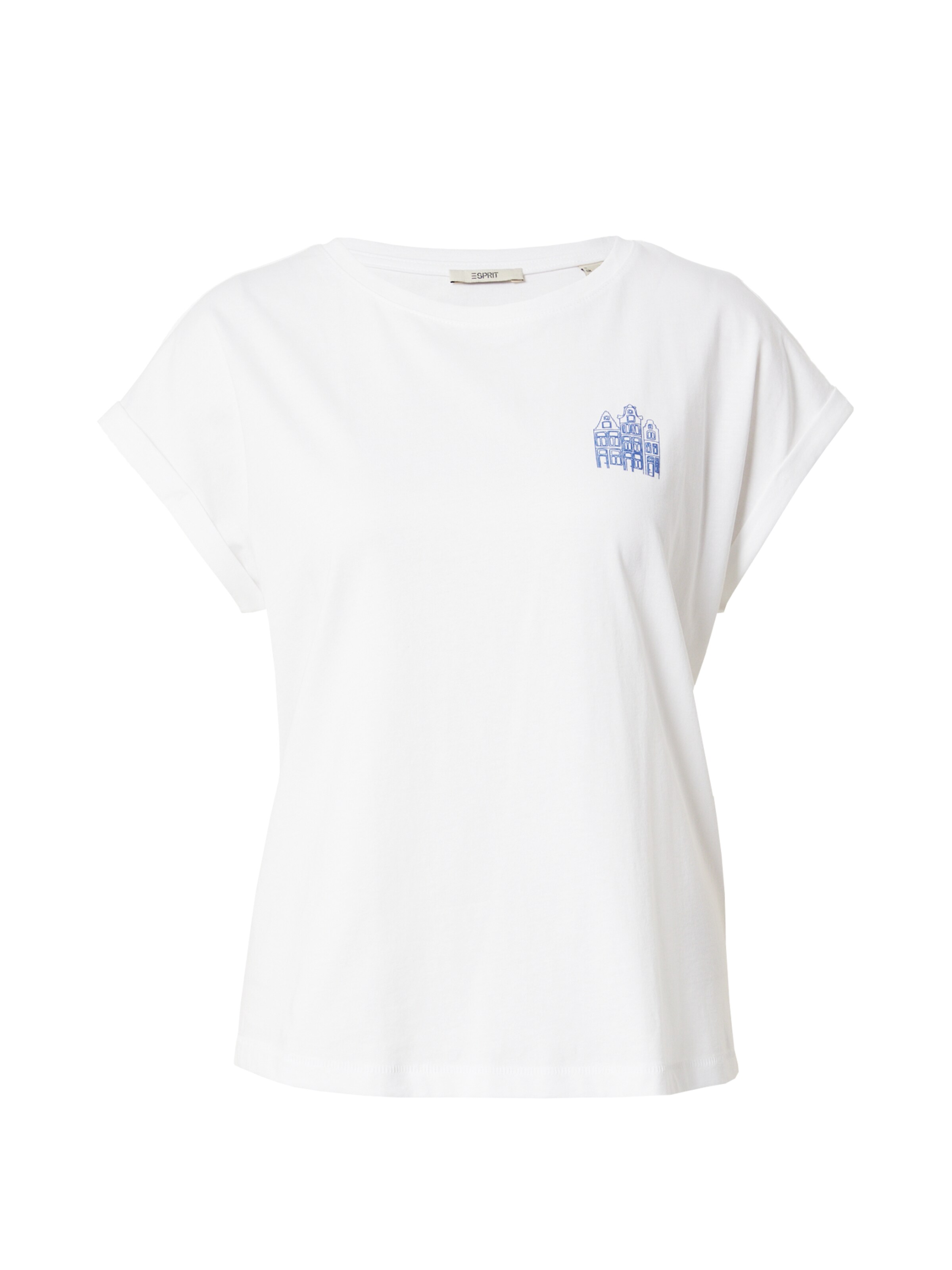 ESPRIT Shirt in Weiß: Vorderseite