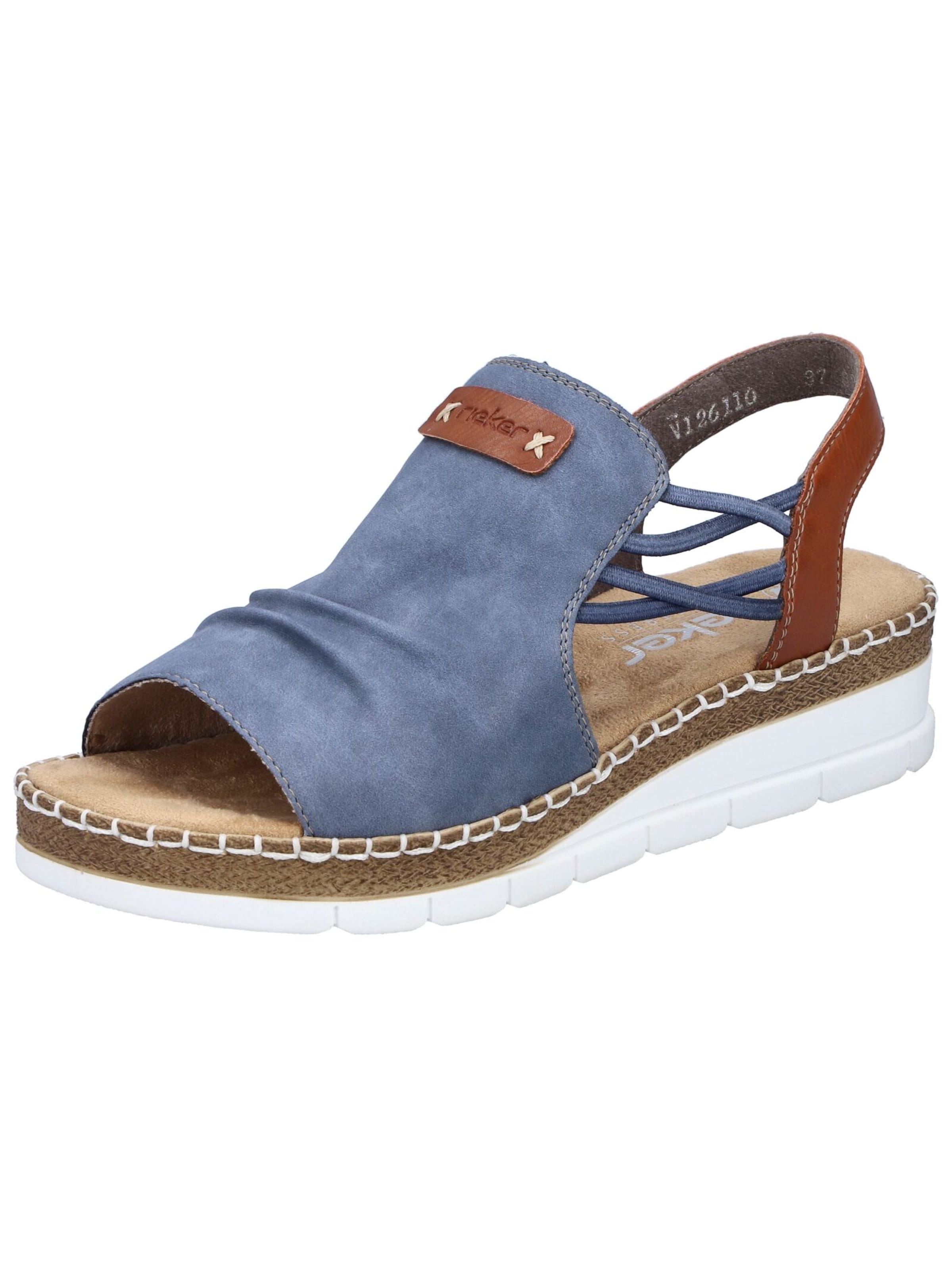 Rieker Sandal in Blue: front
