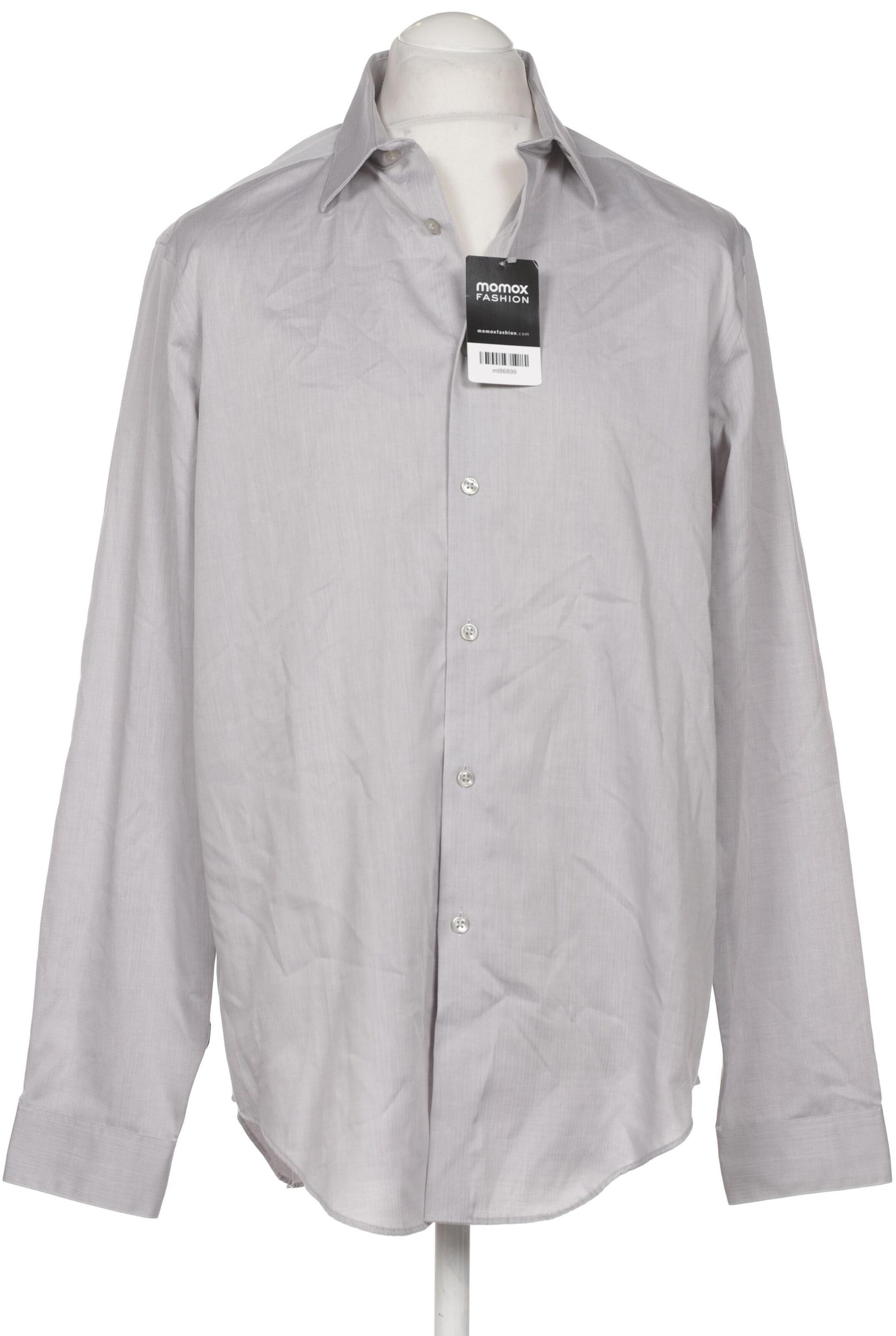 Calvin Klein Hemd L in Grau: Vorderseite