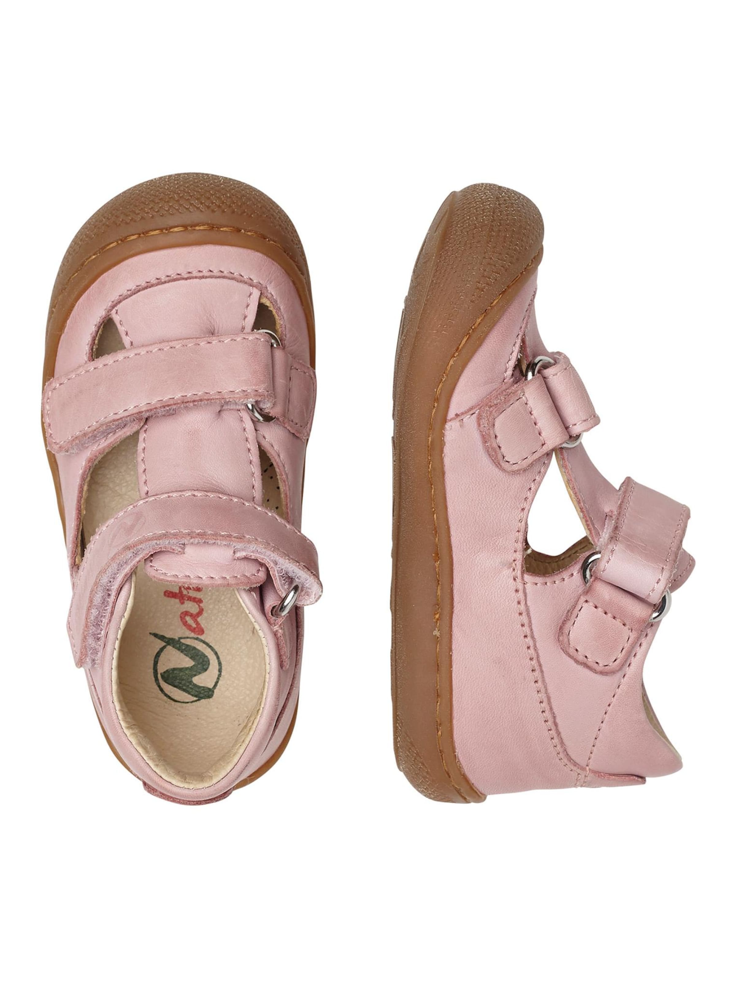 NATURINO Open shoes 'PUFFY' in Pink