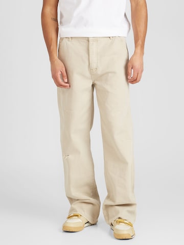 FRAME Loosefit Jeans in Beige: predná strana