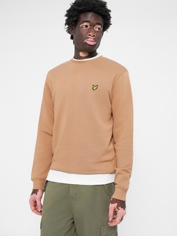 Lyle & Scott Mikina – oranžová