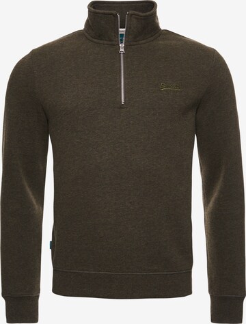 Superdry Sweatshirt in Grün: predná strana