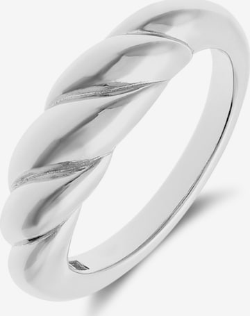 Lucardi Ring in Silber: Vorderseite