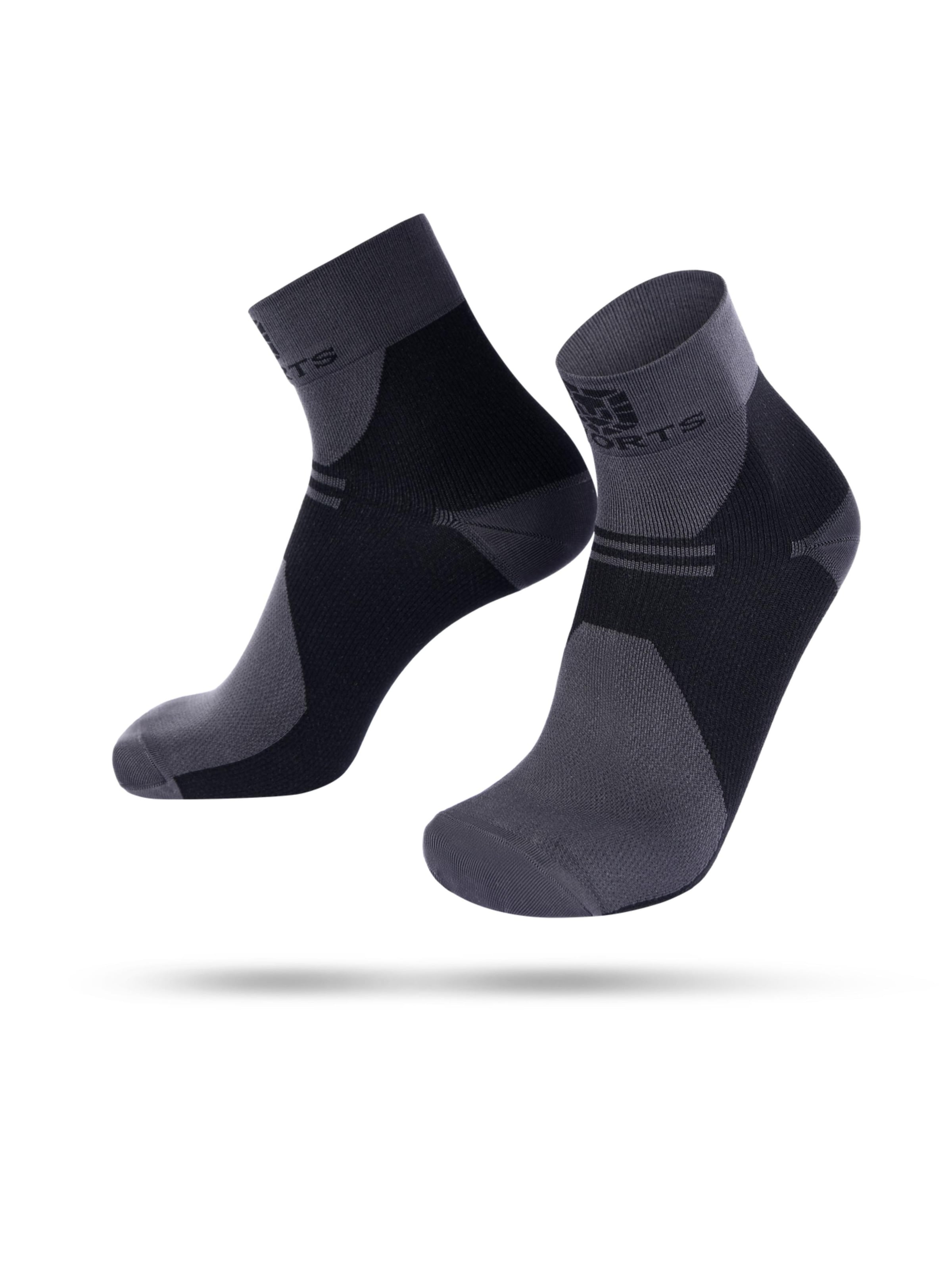 SWORTS Sportsocken 'Vital'‌‌‌‌‌‌‌ in Grau: Vorderseite