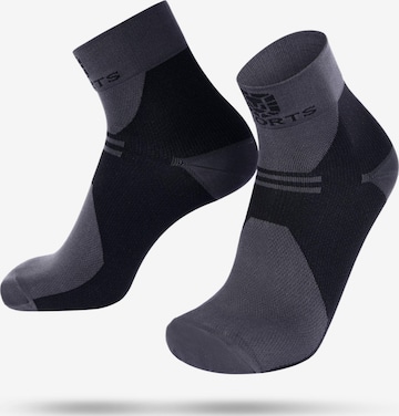 SWORTS Sportsocken 'Vital' in Grau: Vorderseite