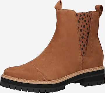 TOMS Chelsea boots 'Dakota' in Bruin: voorkant