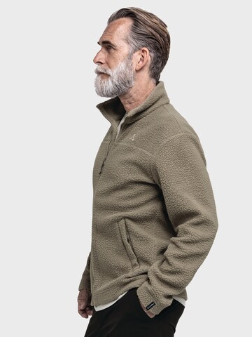 Veste en polaire fonctionnelle ' Urban CIRC Fleece Jk Style Purga MNS ' Schöffel en marron