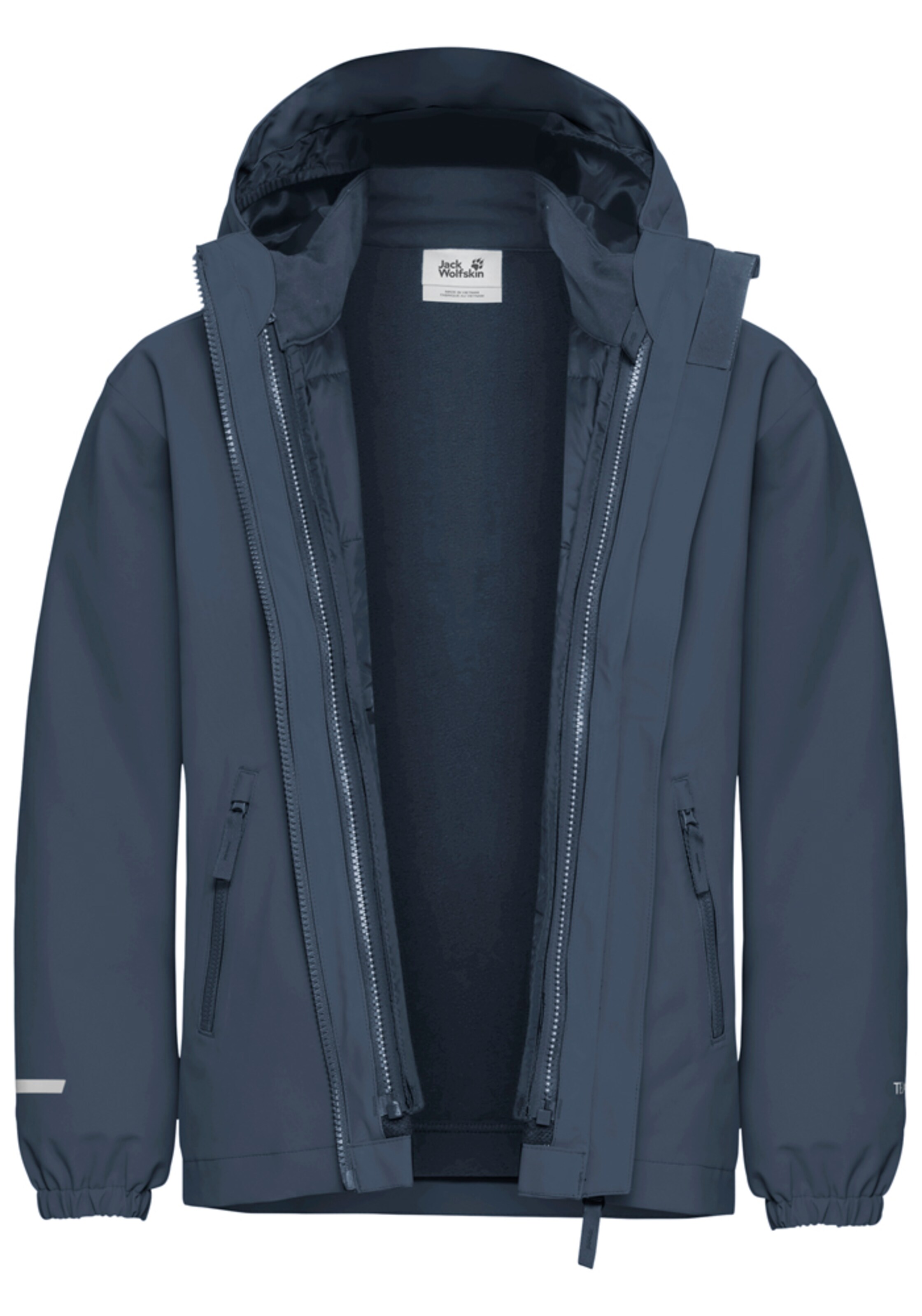JACK WOLFSKIN Outdoorjacke in Blau