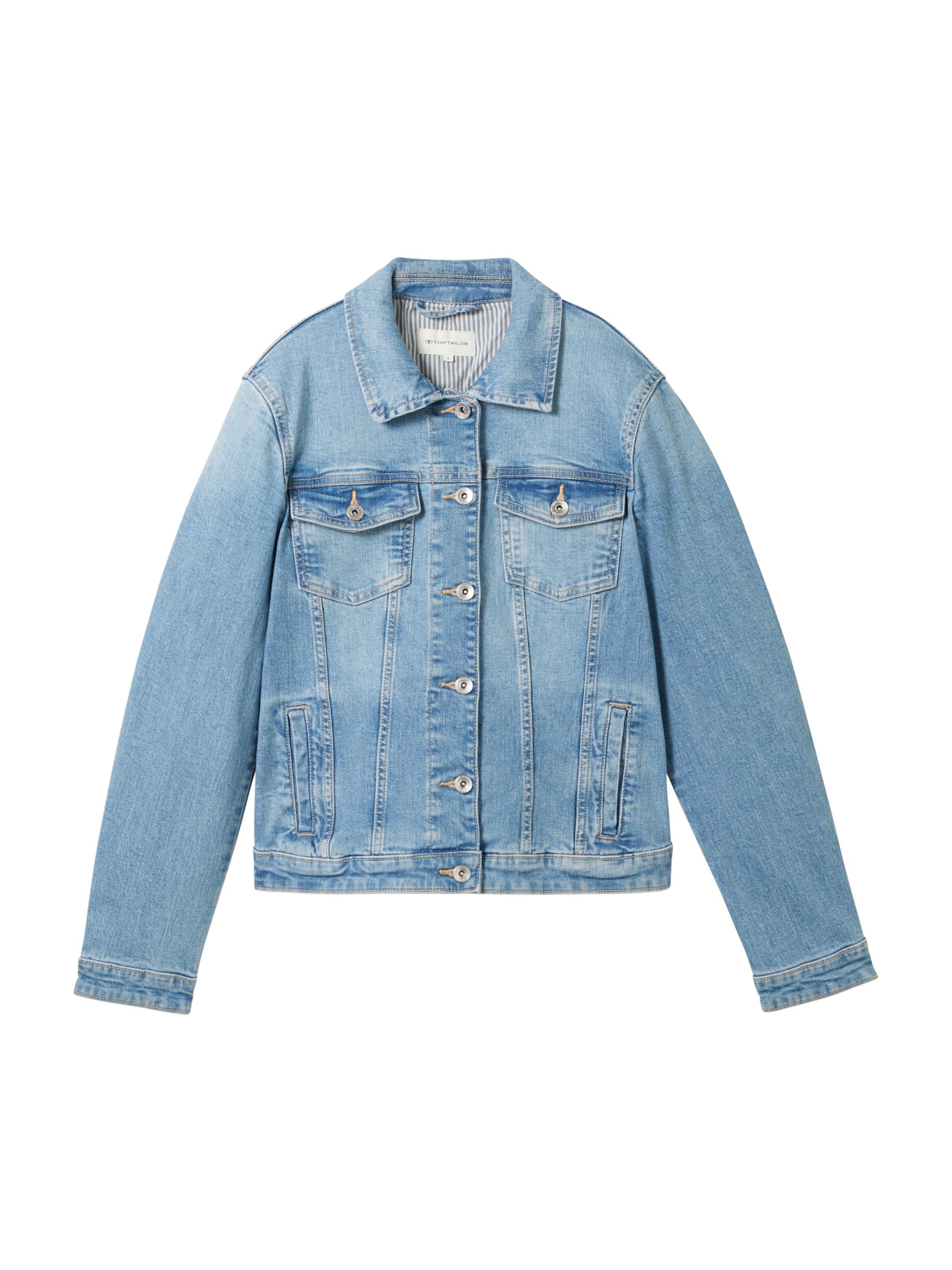 TOM TAILOR Tussenjas in Blauw: voorkant