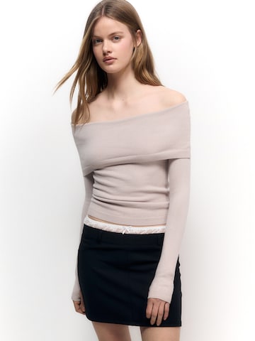 Pull&Bear Pullover in Grau: predná strana