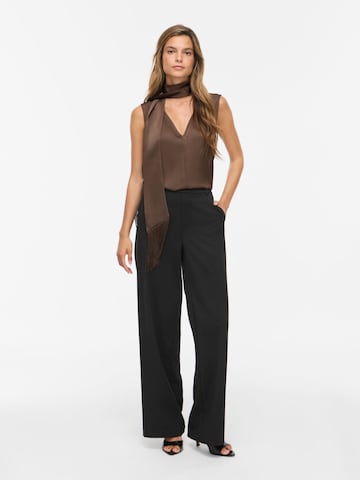 VILA Blouse in Bruin