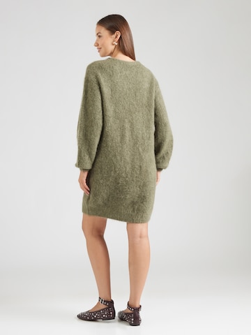 AMERICAN VINTAGE Gebreide jurk 'NIBY' in Groen