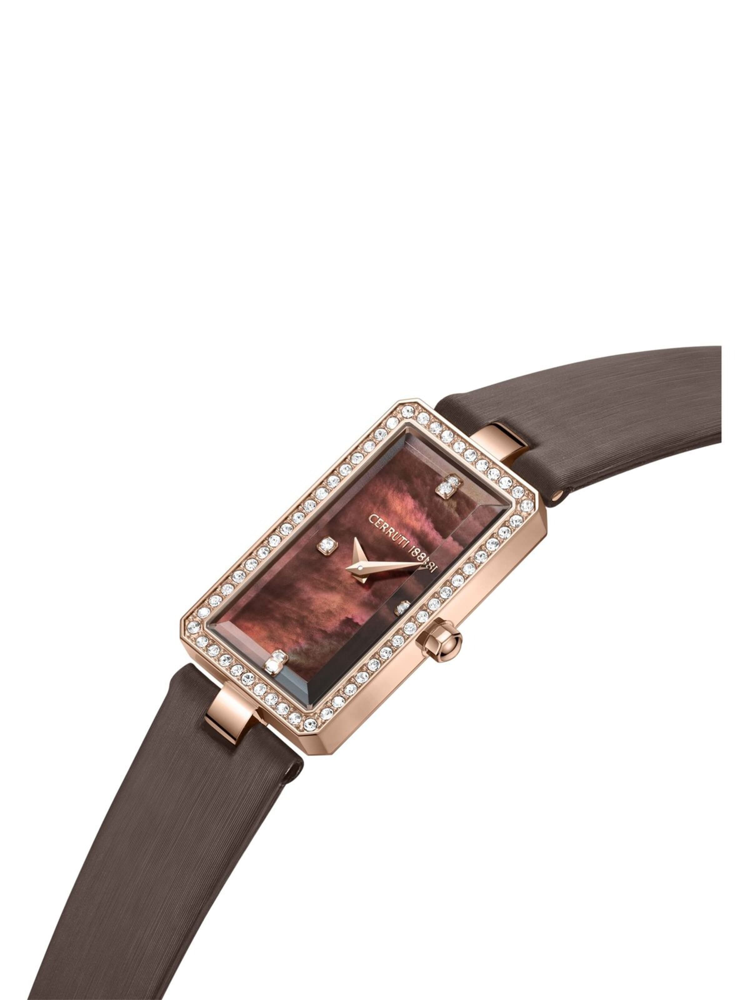 CERRUTI 1881 Analoguhr 'Watch Vallucciole'‌‌‌‌‌‌ in Rot