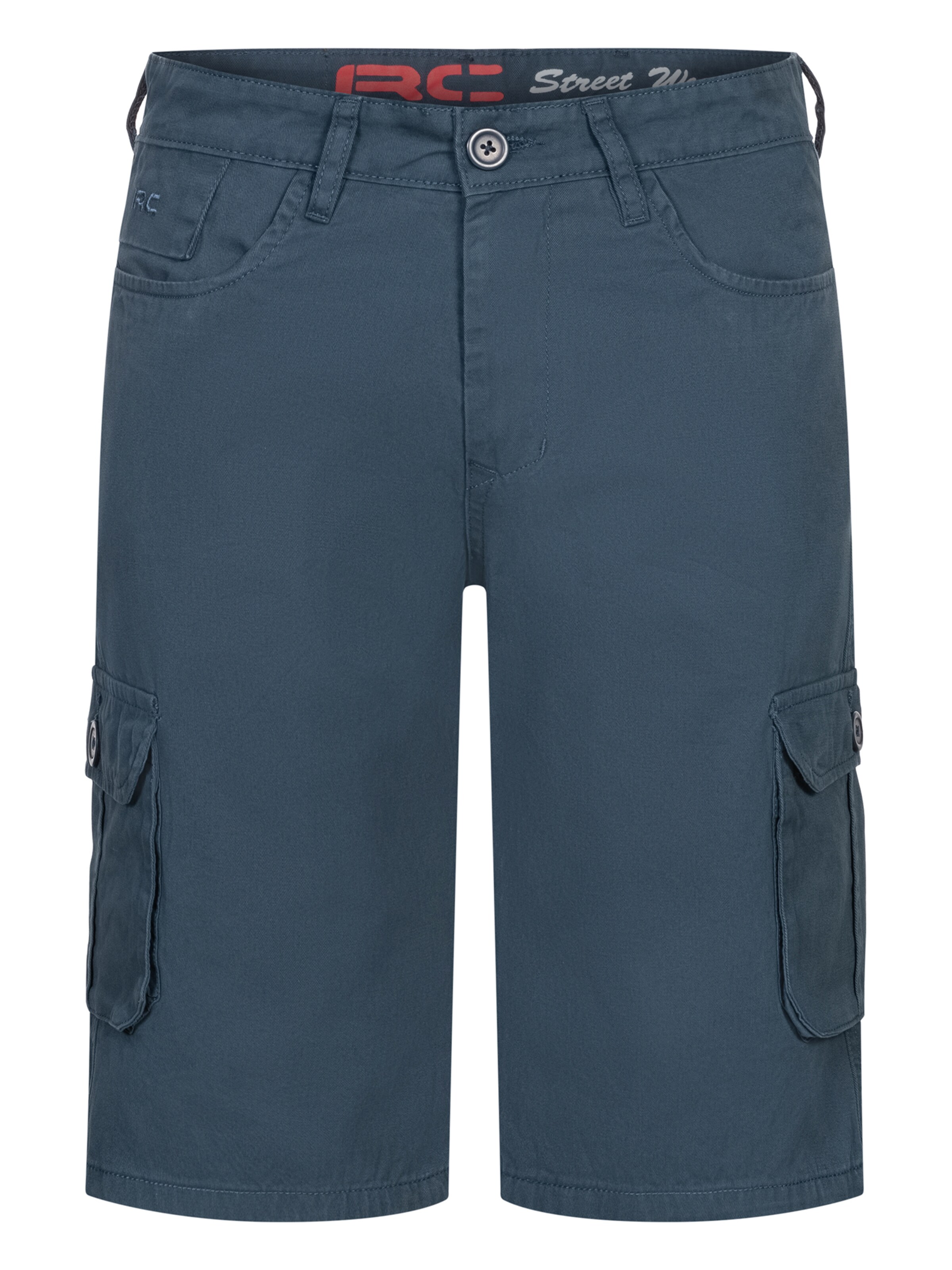 Rock Creek Cargohose in Blau: Vorderseite