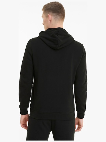 Giacca di felpa 'Puma Essentials Full-Zip Logo' di PUMA in nero