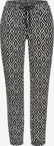 juoda VIVANCE Pižaminės kelnės 'Dreams': priekis