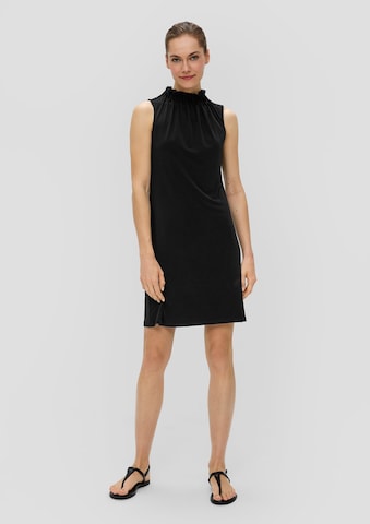 s.Oliver BLACK LABEL Kleid in Schwarz