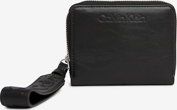 Calvin Klein Portemonnaie in Schwarz: predná strana