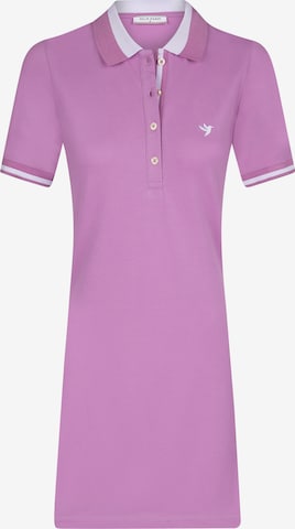 Robe Felix Hardy en violet : devant