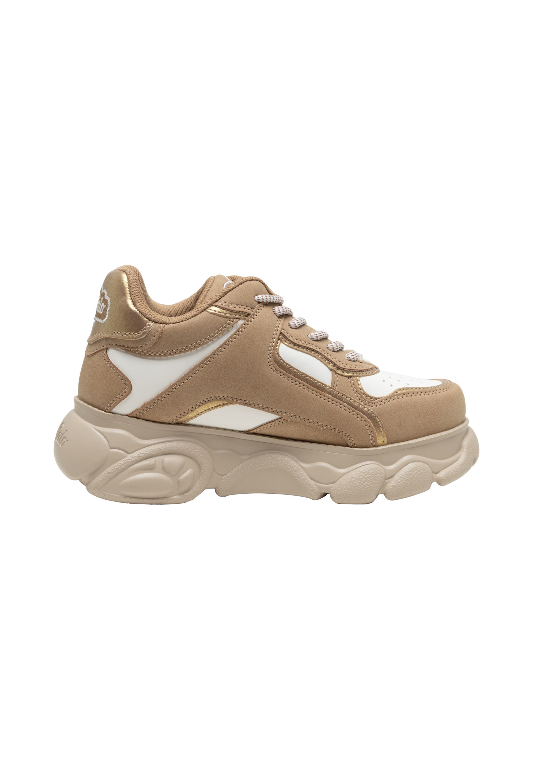 BUFFALO Sneakers laag 'Echo' in Beige