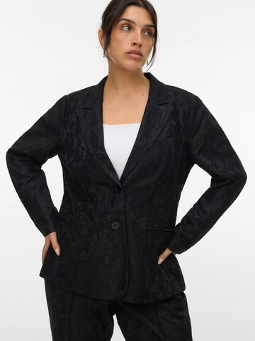 Blazer 'VMCScarly' Vero Moda Curve en noir : devant
