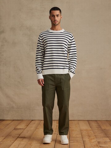 DAN FOX APPAREL Πουλόβερ 'Jonathan' σε μπλε