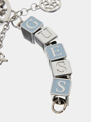 GUESS Key Ring in Blue
