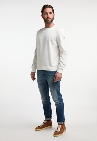 DreiMaster VintageSweater majica 'Takelage' - bijela boja