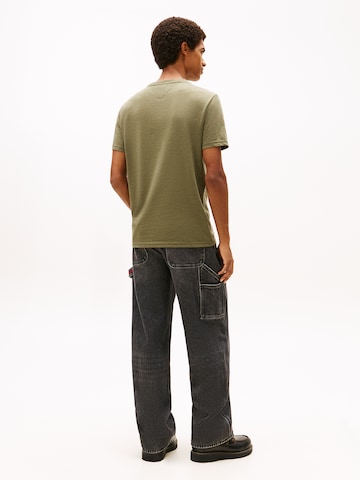 Tommy Jeans T-Shirt 'JASPE' in Grün