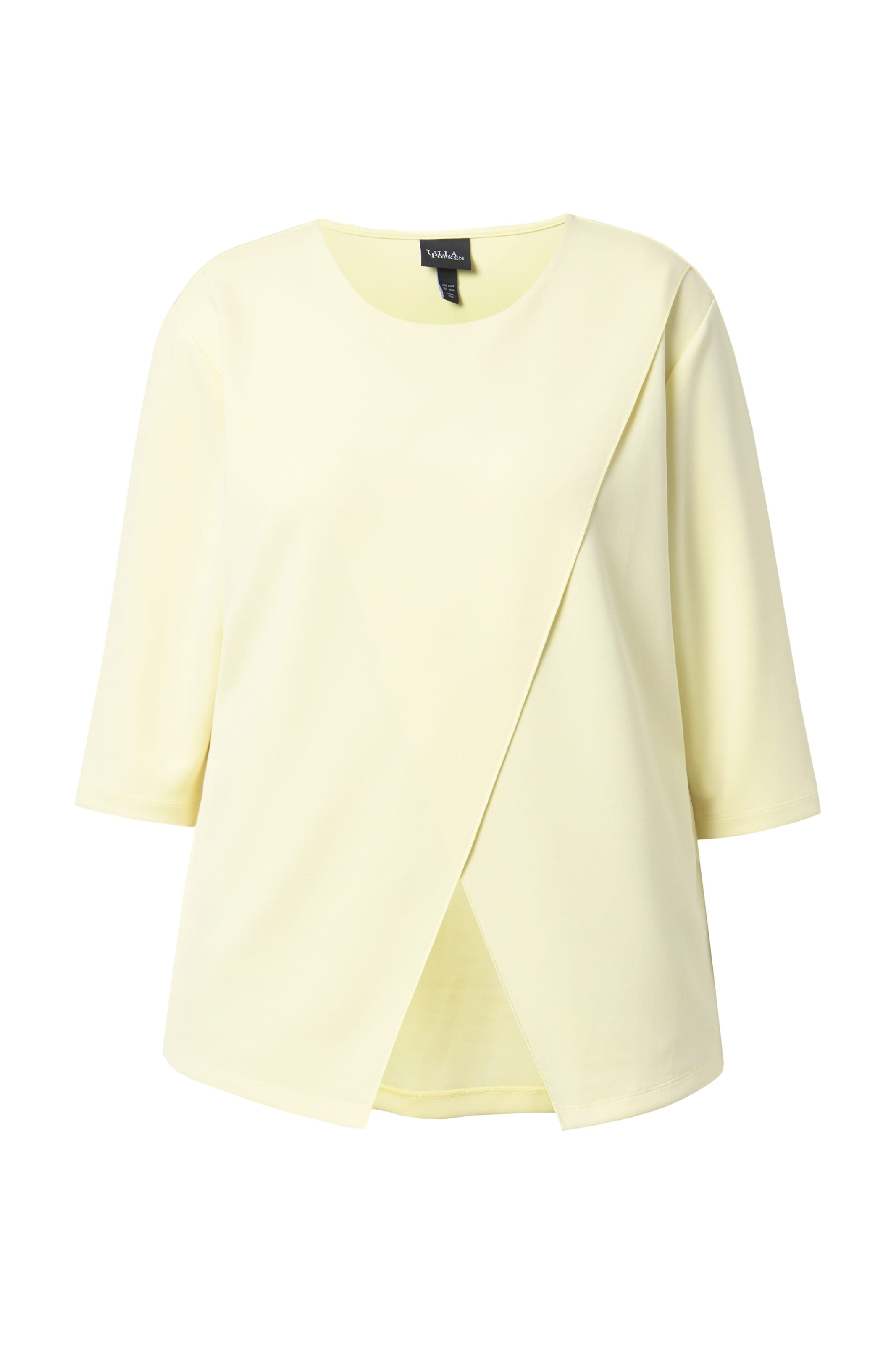 Ulla Popken Sweatshirt in Light yellow, Item view