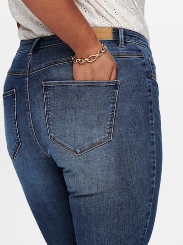 ONLY Carmakoma Skinny Jeans 'Floria' in Blauw