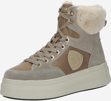 Bottines à lacets 'EMERY01' Blauer.USA en gris : devant