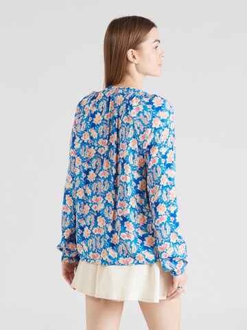 Chemisier comma casual identity en bleu