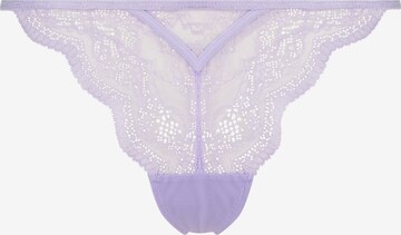 Hunkemöller String 'Isabelle' in Purple: front