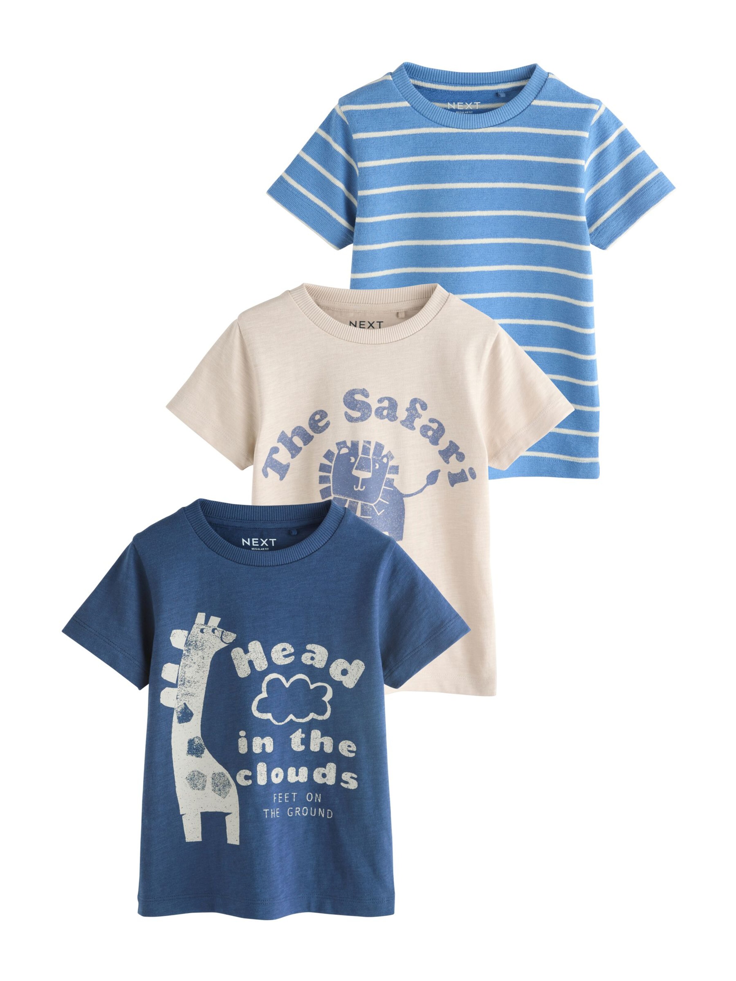 Next Majica | bež barva: sprednja stran