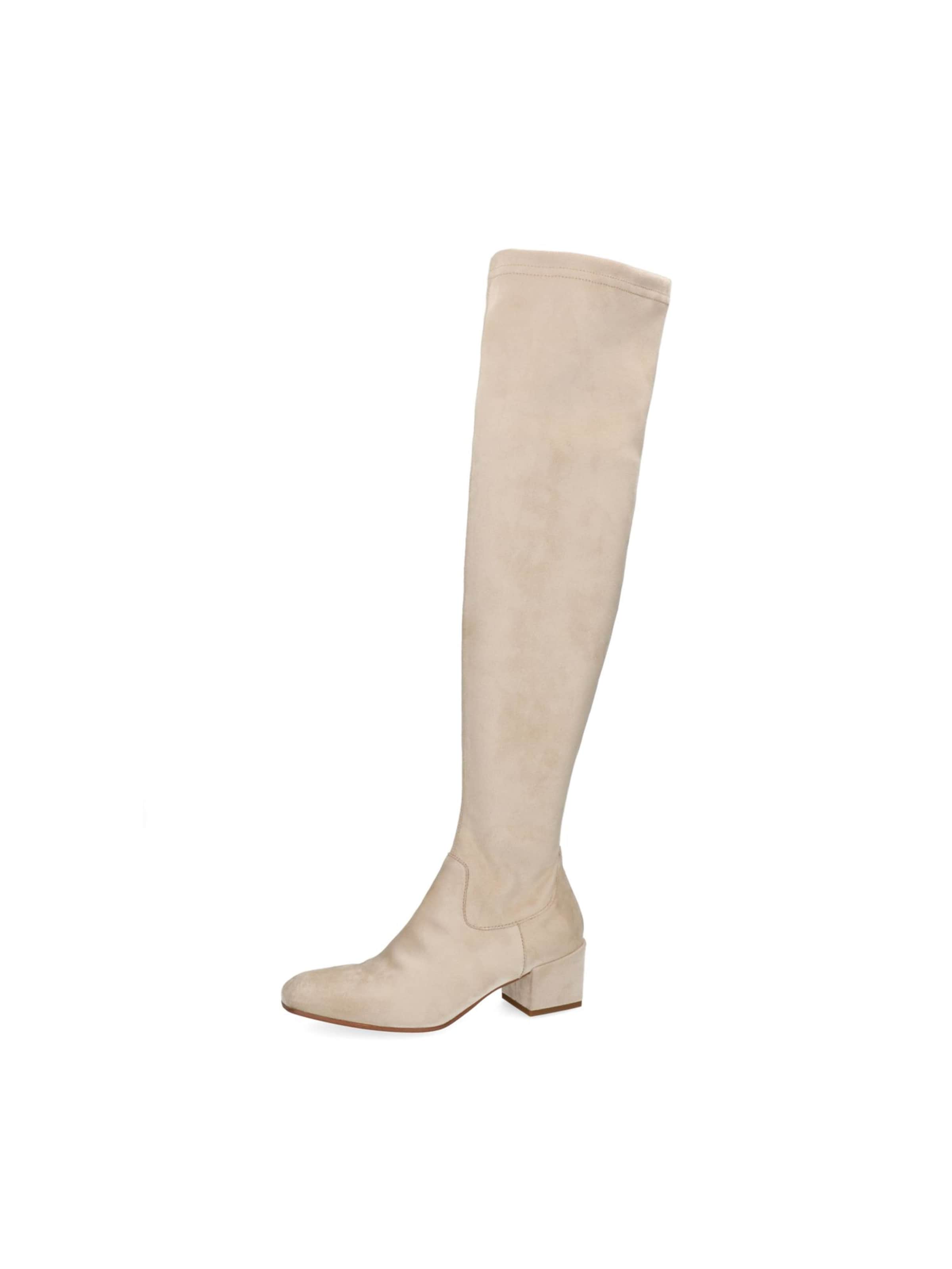 MANFIELD Boots in Beige: front