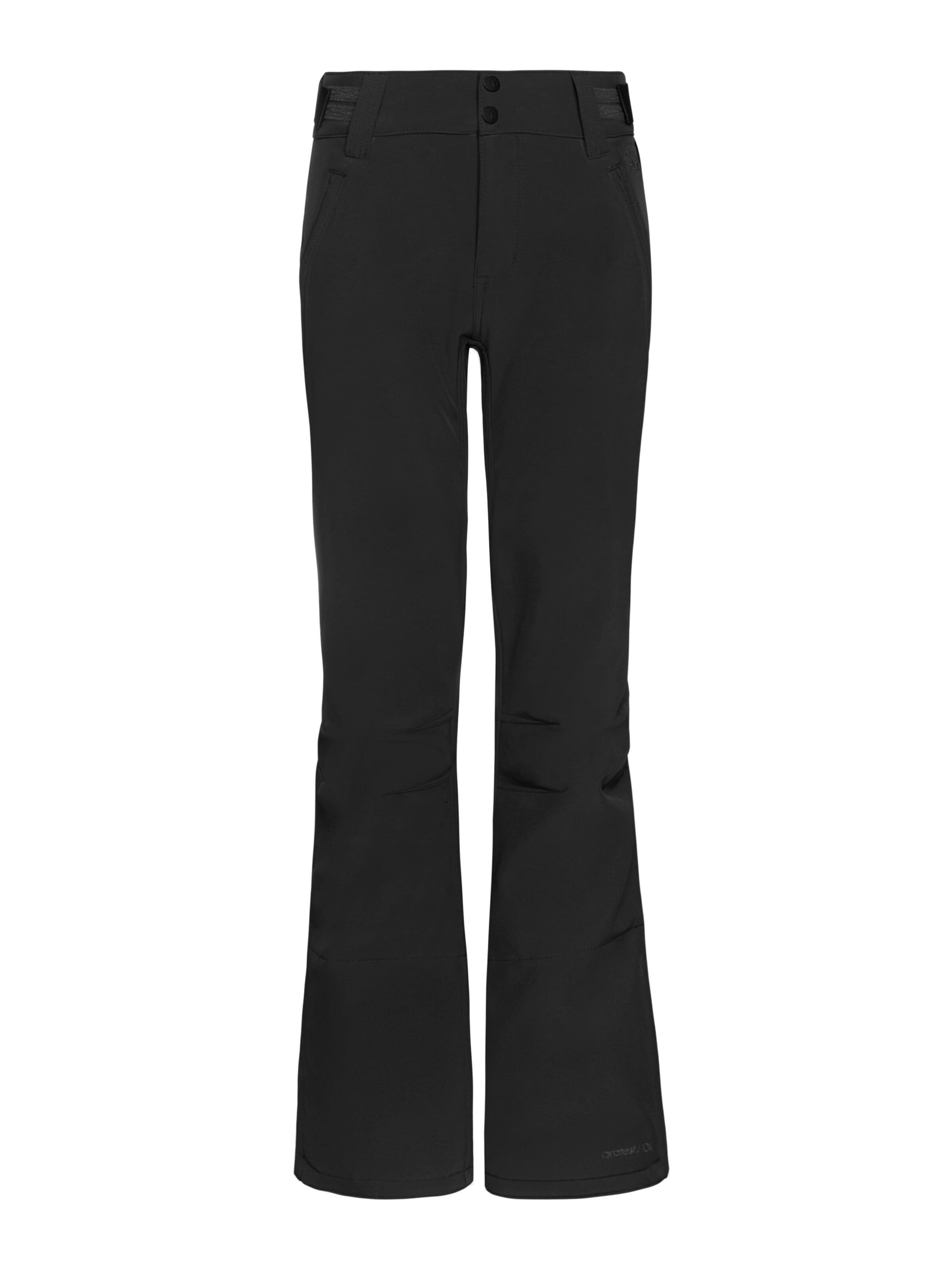 PROTEST Slimfit Sporthose 'RELOLE JR'‌‌ in Schwarz: Vorderseite