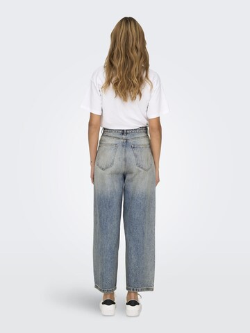 Wide Leg Jean 'LAFAYETTE' ONLY en bleu