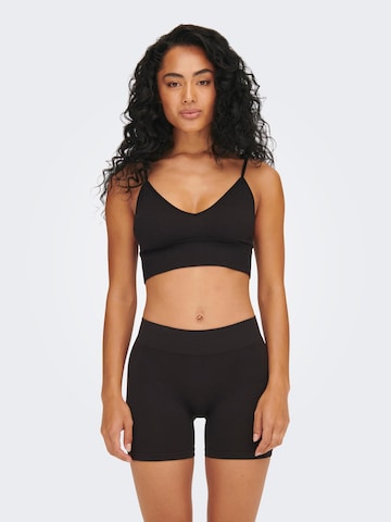 ONLY Skinny Leggings 'VICKY' in Zwart